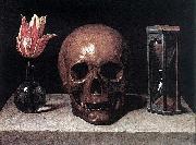 Philippe de Champaigne Still Life with a Skull oil painting reproduction